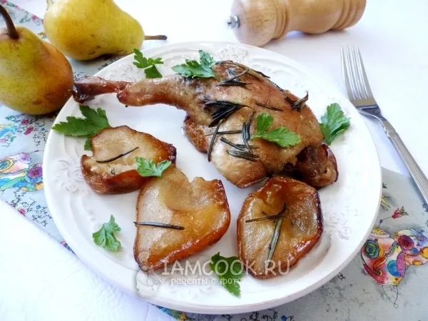 Фото блюда: Утиные окорочка «Дюшес»