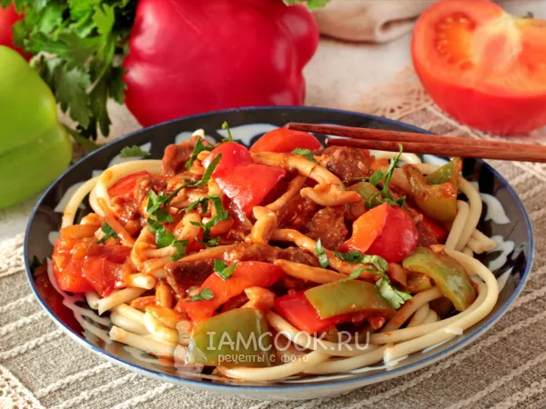 Фото готового блюда: Могуру лагман