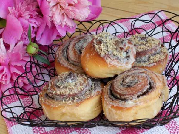 Фото блюда: Булочки синабон с шоколадом