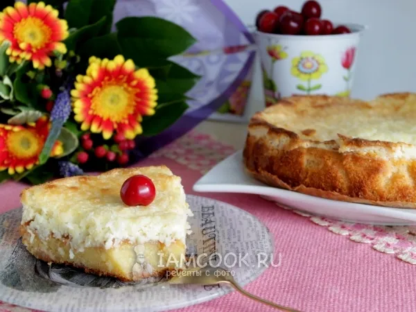 Фото готового блюда: Пирог «Вишневый шик»