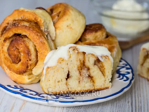 Фото блюда: Синнабоны без дрожжей