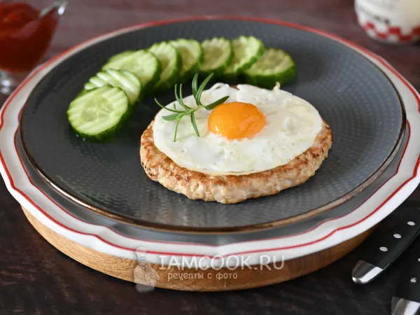 Фото блюда: Бифштекс из курицы