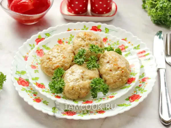 Фото блюда: Котлеты в пергаменте в духовке