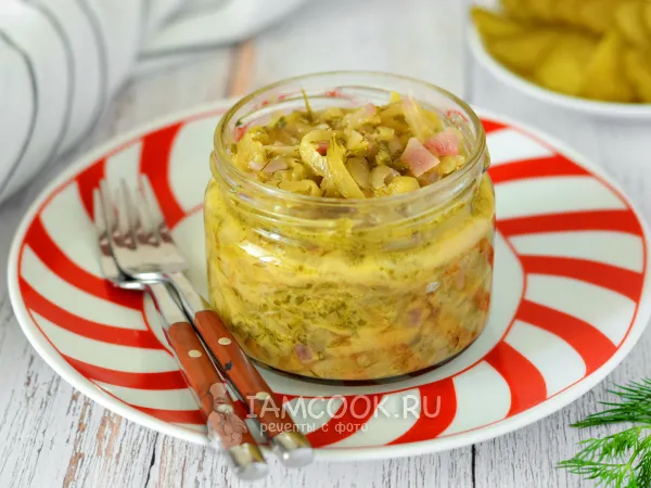 Фото блюда: Соус релиш из маринованных огурцов