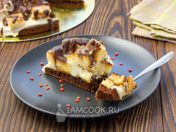 Фото блюда: Торт «Ванька кучерявый»