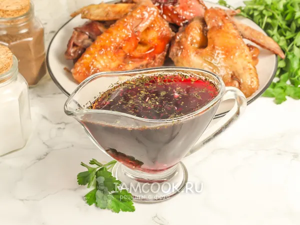 Фото готового блюда: Маринад для курицы с вином (красным)