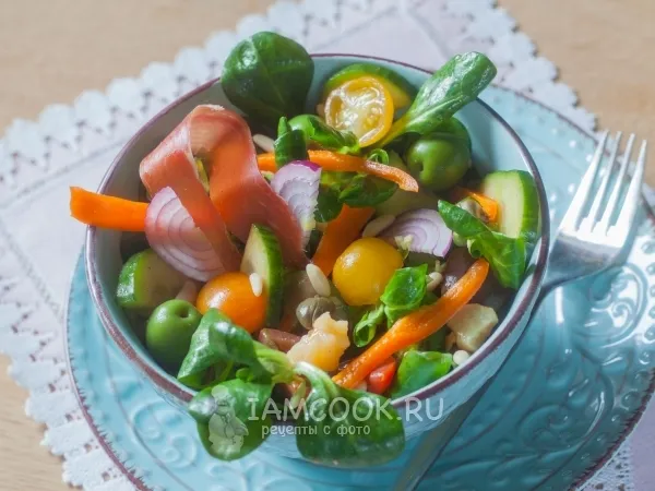 Фото готового блюда: Итальянский салат корн