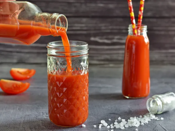 Фото блюда: Томатный сок из томатной пасты