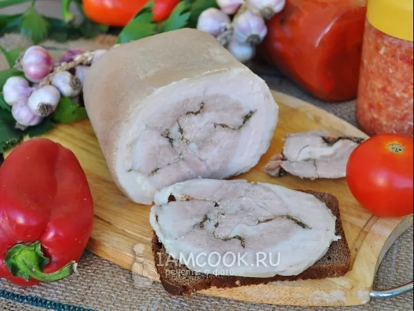 Фото блюда: Пряный рулет с сельдереем в мультиварке-скороварке