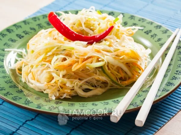 Фото готового блюда: Салат «Хэйхэ»