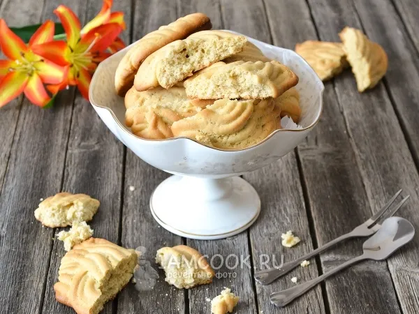 Фото блюда: Печенье песочное через мясорубку