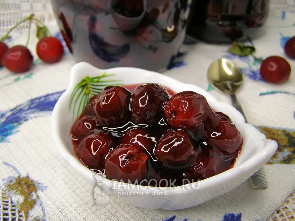 Фото блюда: Вишня в желе на зиму