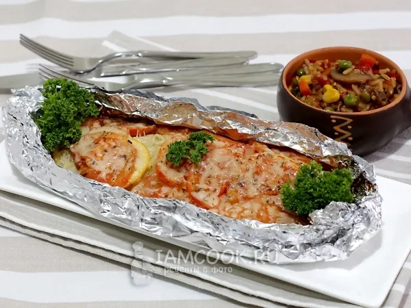 Фото блюда: Горбуша по-итальянски