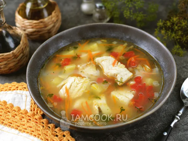 Фото блюда: Рыбный суп с манкой