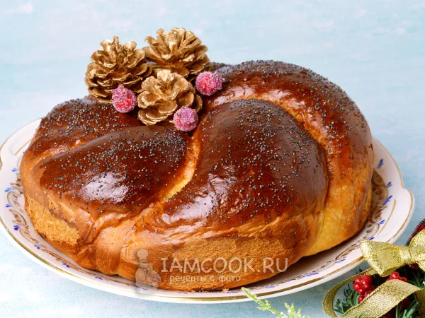 Фото готового блюда: Рождественский калач