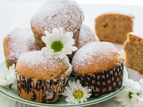 Фото готового блюда: Кофейные кексы на скорую руку