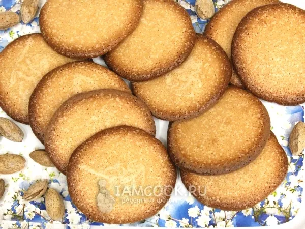 Фото готового блюда: Миндальное печенье по ГОСТу