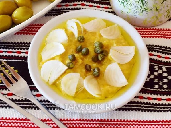 Фото блюда: Фава (гороховое пюре по-гречески)