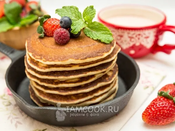 Фото блюда: Банановые панкейки