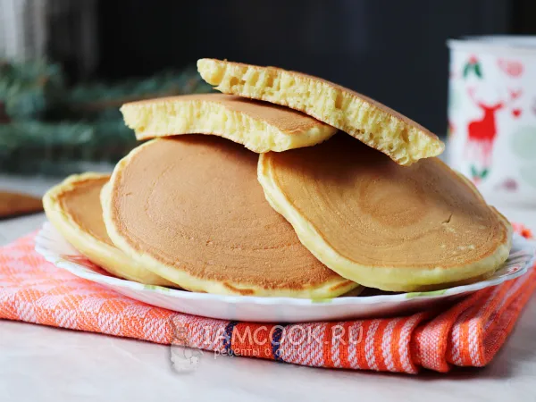 Фото готового блюда: Панкейки за 5 минут