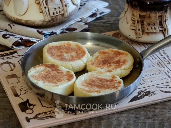 Фото блюда: Сырники с сыром и рисовой мукой