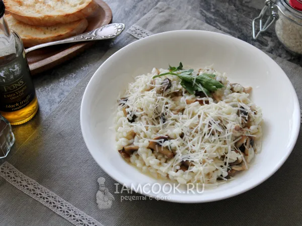 Фото блюда: Ризотто с трюфельным маслом