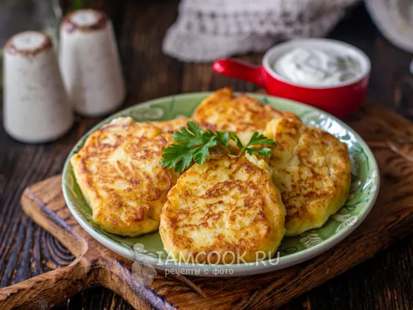 Фото готового блюда: Ленивые пирожки из картофельного пюре