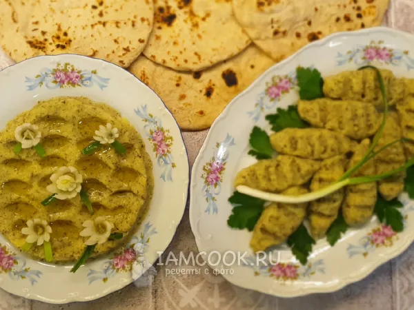 Фото готового блюда: Киббе батата (киббе из картофеля)