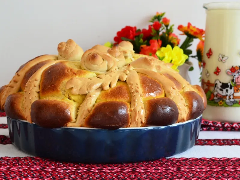 Фото готового блюда: Каравай