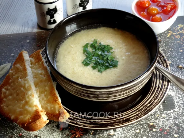 Фото блюда: Суп Страчателла