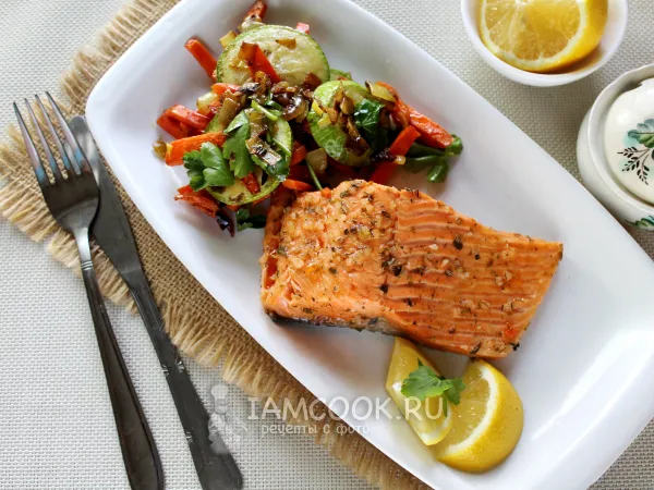 Фото блюда: Форель в пароварке