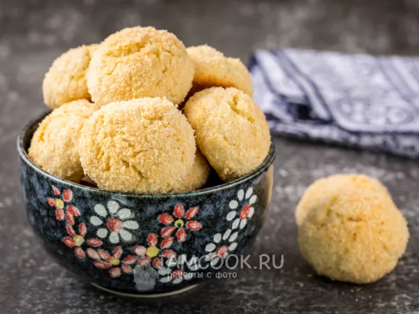 Фото готового блюда: Печенье на кефире и растительном масле