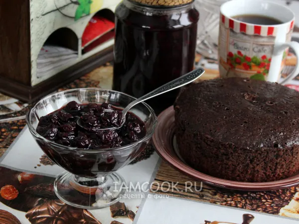 Фото блюда: Варенье «Вишня в шоколаде» на зиму