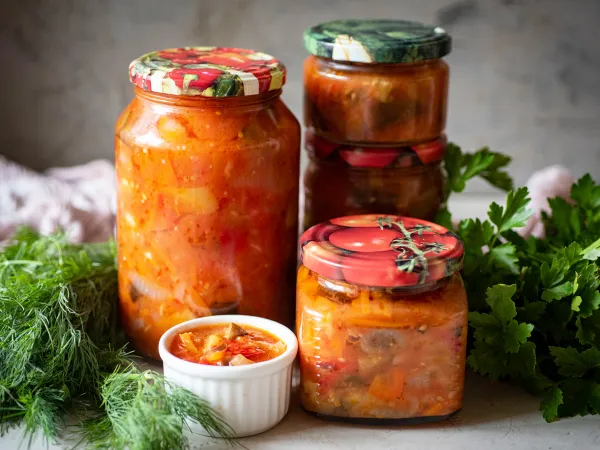 Фото блюда: Салат «Глобус» на зиму (как в СССР)