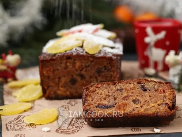 Фото блюда: Рождественский кекс Эмили Дикинсон