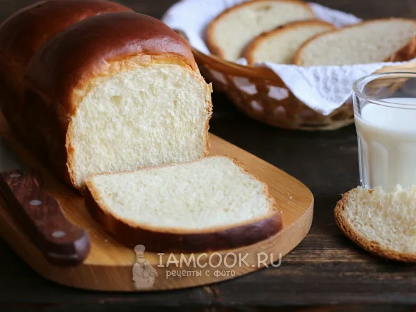 Фото готового блюда: Хоккайдо (японский молочный хлеб)