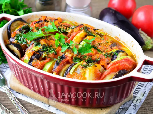 Фото блюда: Рататуй с картошкой