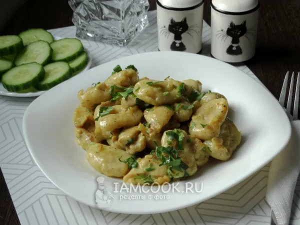 Фото блюда: Ньокки с курицей