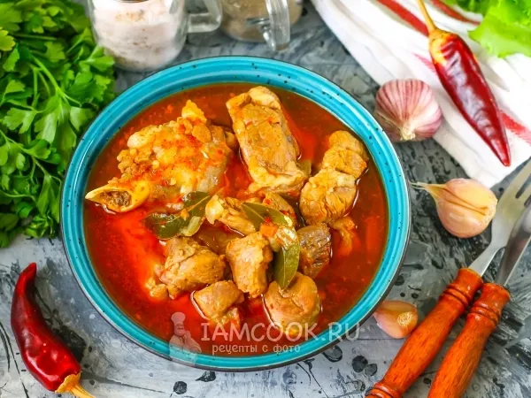 Фото готового блюда: Каурма из баранины