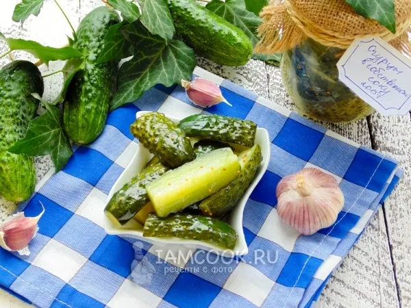 Фото блюда: Огурцы в собственном соку на зиму