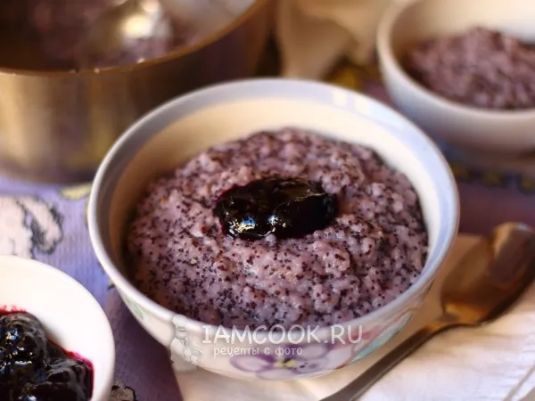 Фото готового блюда: Коливо из ячневой крупы с маком