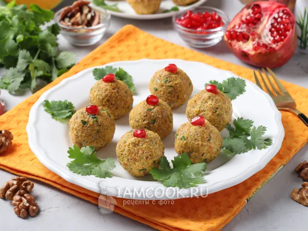 Фото блюда: Пхали из тыквы (грузинское блюдо)