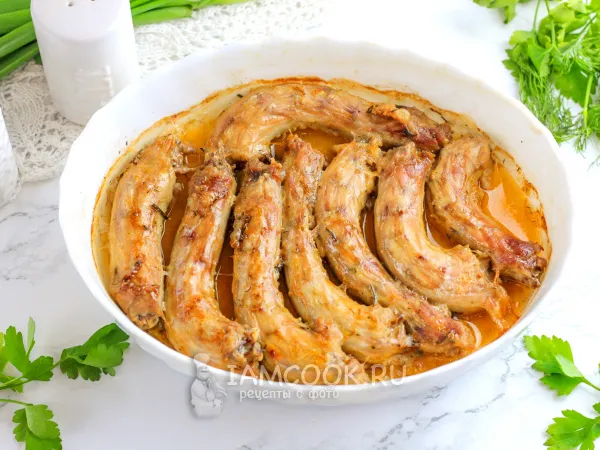 Фото блюда: Куриные шейки в духовке