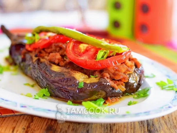 Фото блюда: Баклажаны по-турецки с фаршем