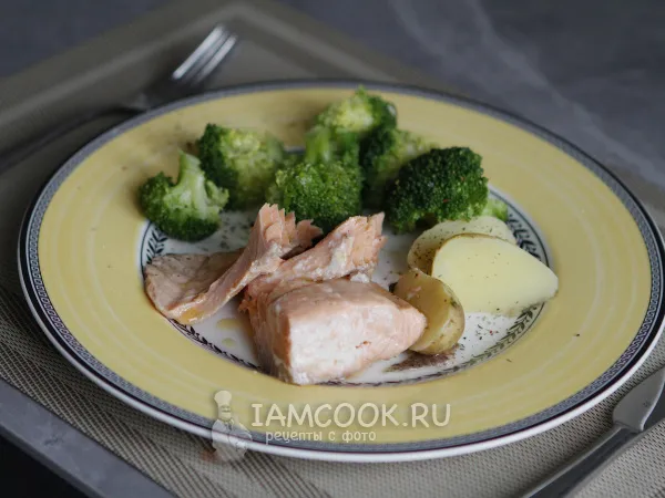 Фото блюда: Форель сувид (су-вид)