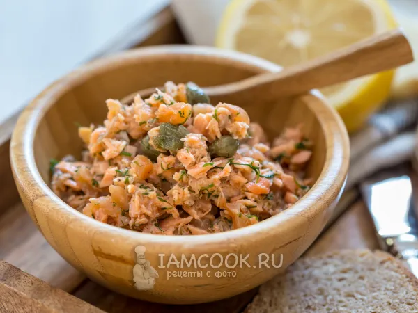 Фото блюда: Рийет из семги