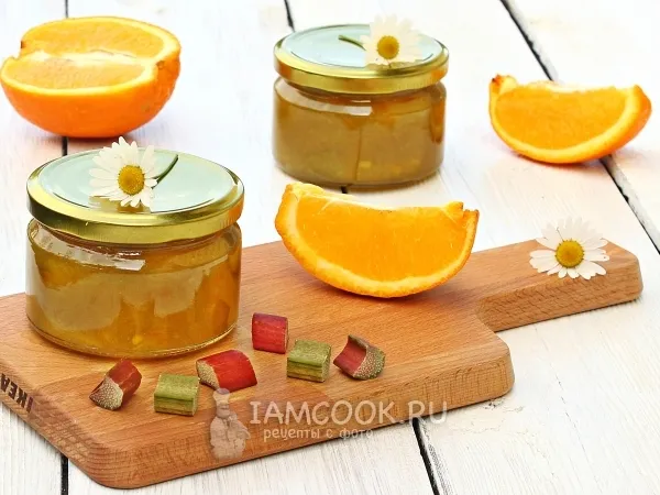 Фото блюда: Джем из ревеня и апельсина