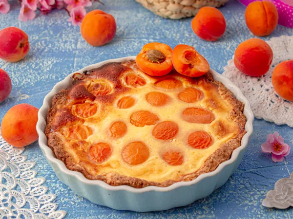 Фото блюда: Цветаевский пирог с абрикосами