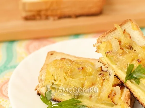 Фото блюда: Горячие бутерброды в духовке