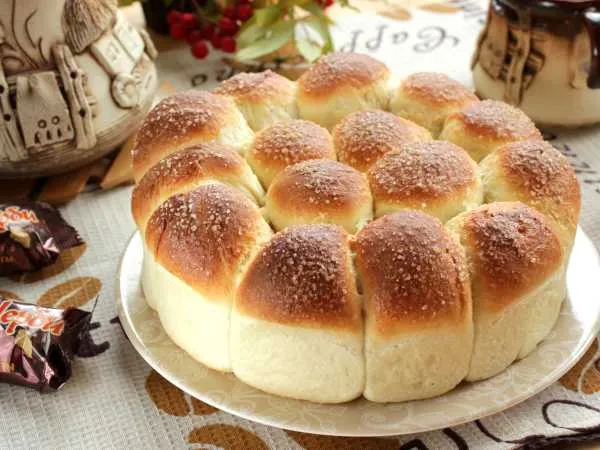 Фото блюда: Булочки с повидлом (в карамельных конфетах)